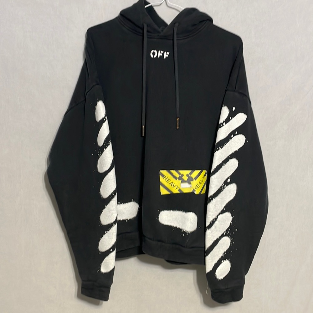 OFF-WHITE™ HEAVY PAINT HOODIE